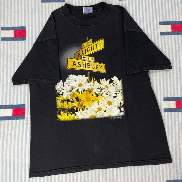 Hanes Other - Vintage Gene Anthony Haight and Ashbury tee shirt